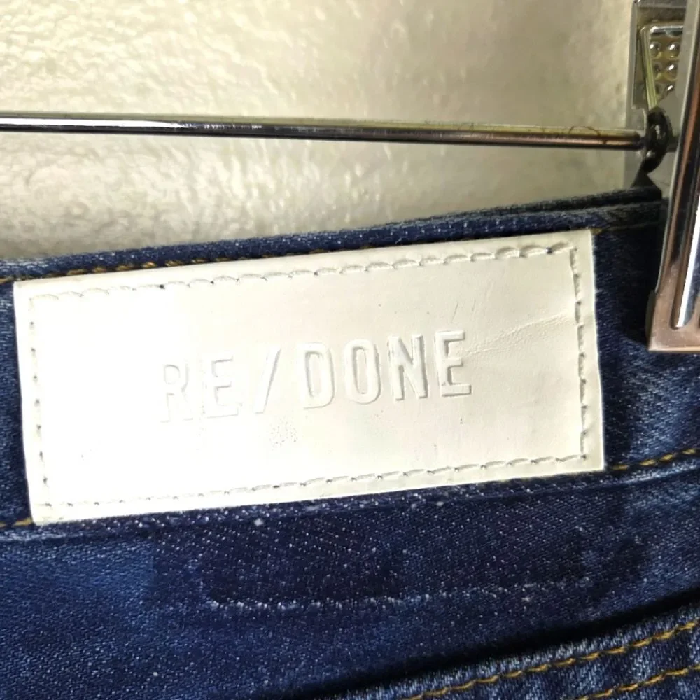 Women's Re/Done NWT The Riding Jean  Classic Bootcut Blue Denim Jeans Size 27